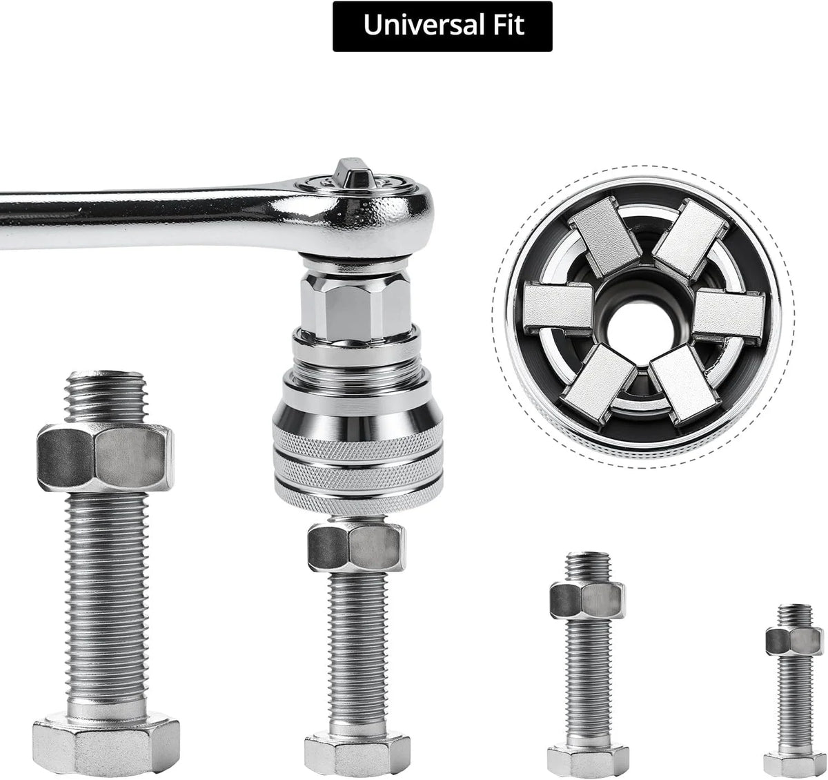 Adjustable Universal Socket Wrench 10–19mm | 3/8" Drive Socket Wrench Richie's