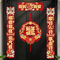 2026 Horse Year Chinese New Year Couplet Red Tassel Decor Holiday Couplet Decor Richie's 2