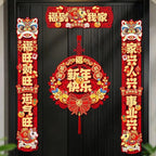 Chinese New Year 2026 Horse Year Couplet Red Tassel Décor Holiday Décor Set Richie's 2