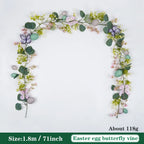Easter Artificial Vine Wreath – Colorful Eggs & Butterfly Décor Easter Vine Wreath Richie's Butterfly Vine
