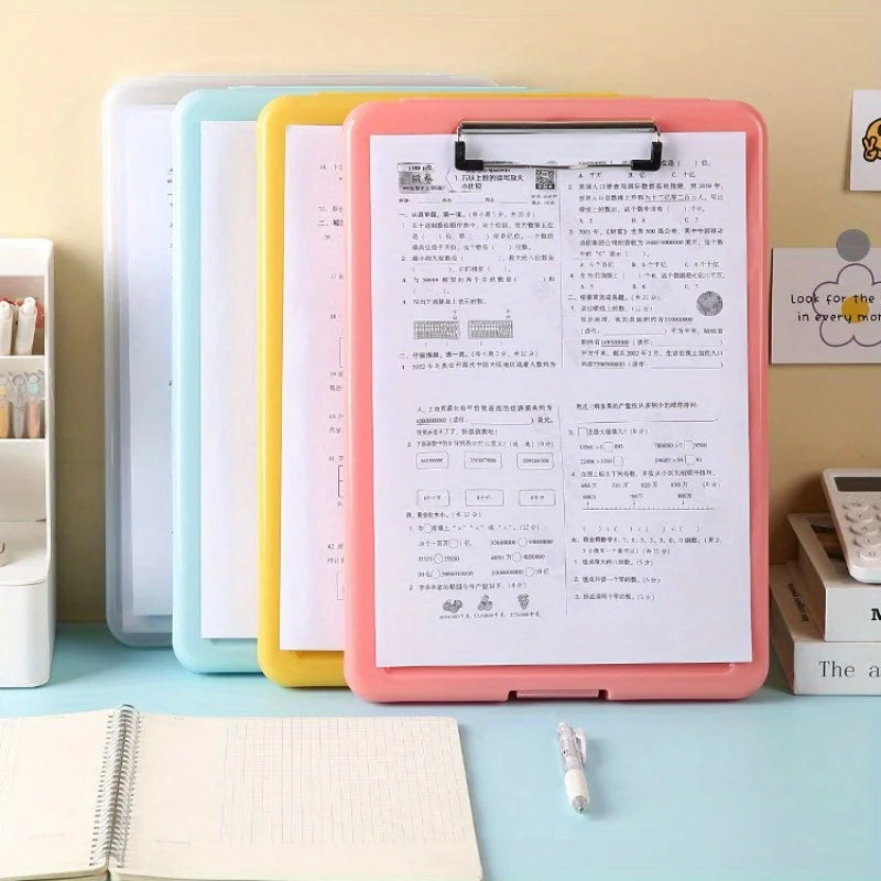 A4 Plastic Folder Organizer & Writing Pad for Documents Folder Organizer Richie's