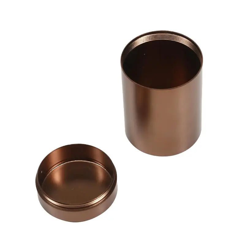 Mini Metal Tea Tin Cans – Portable Travel Storage Containers Tea Storage Tin Richie's 1Pc Coffee