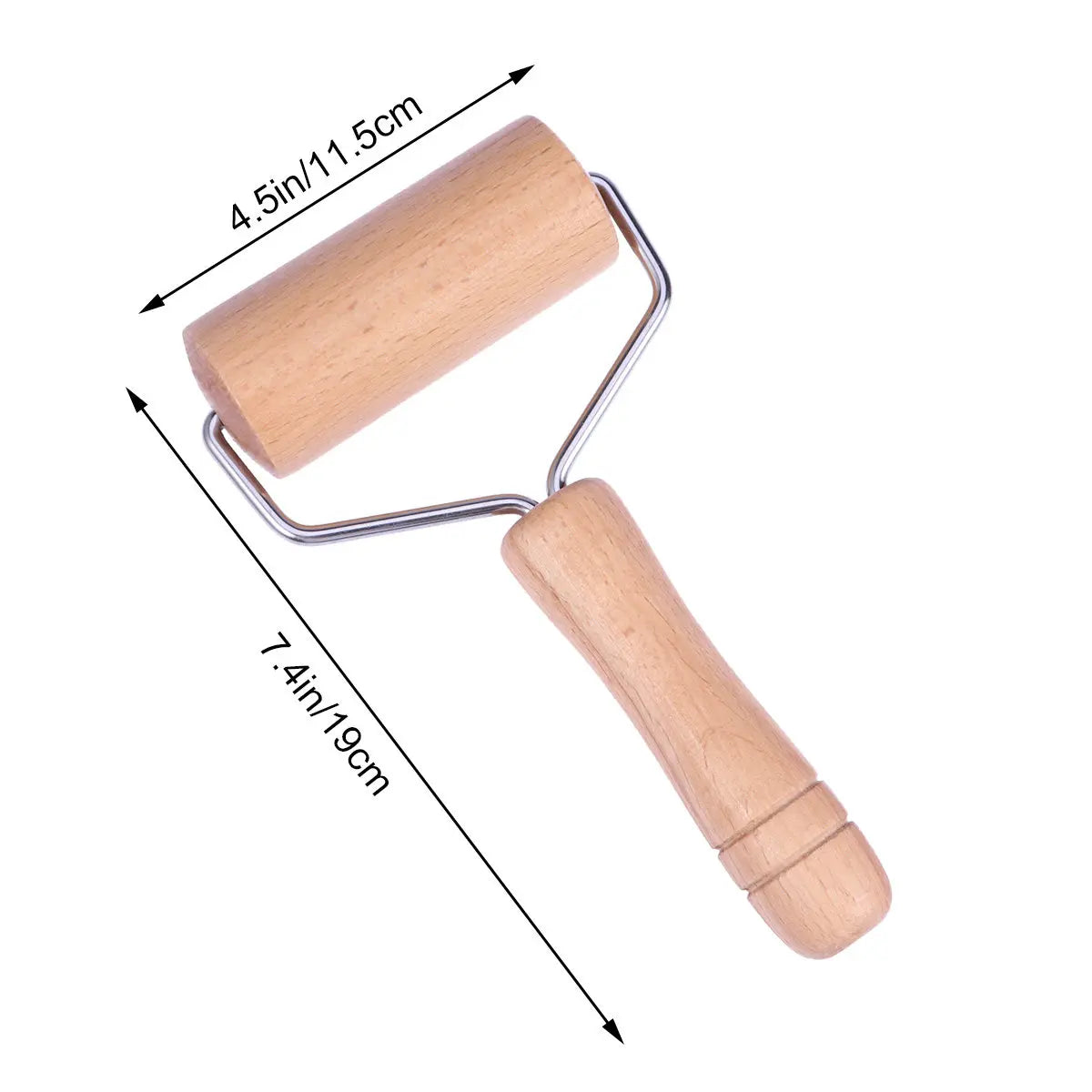 Wooden Dough Rolling Pin – Nonstick Baking Tool for Pastry Wooden Rolling Pin Richie's