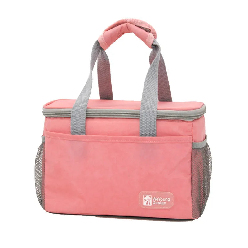 Women's Insulated Lunch Bag Large Waterproof Cooler Tote Insulated Lunch Bag Richie's Small Pink China Mainland