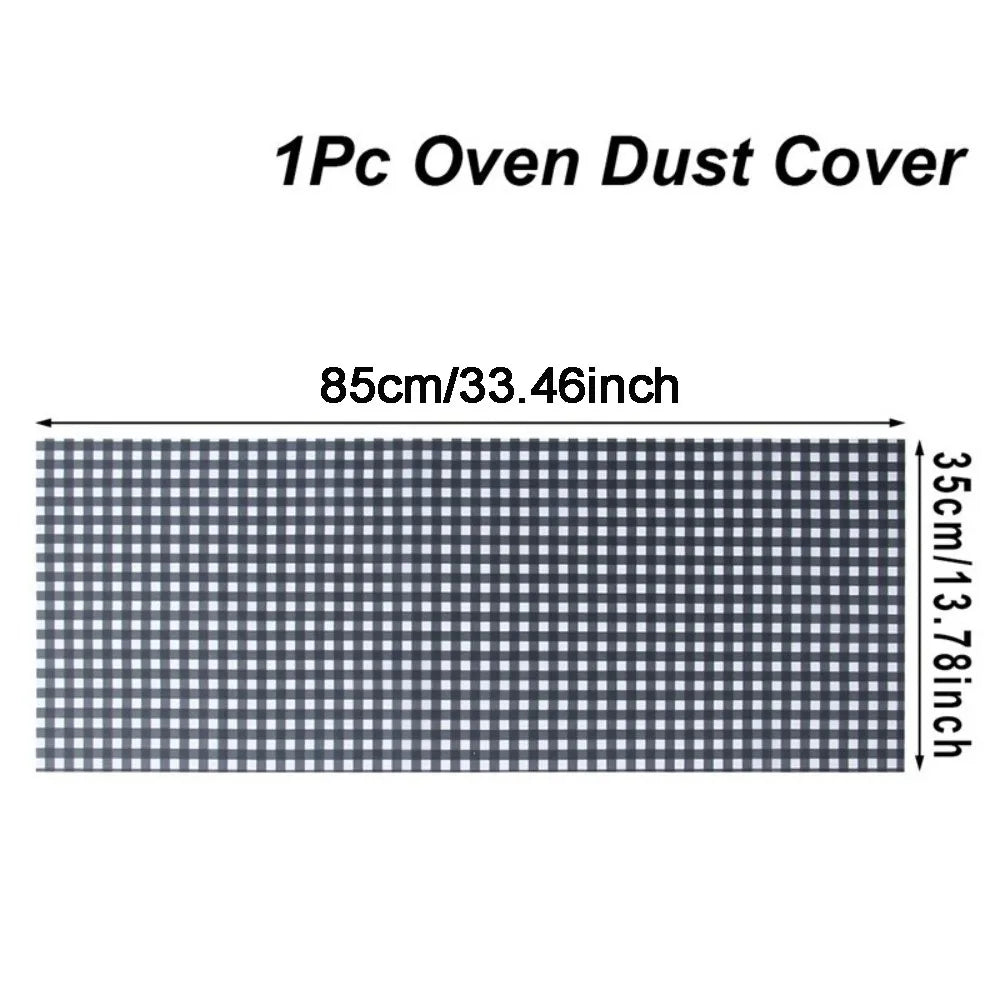 Microwave Oven Dust Cover 85x35cm Oil-Proof Washable Polyester Appliance Dust Cover Richie's 2