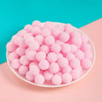 50Pcs Multicolored Polyester Pom Pom Balls – DIY Craft Supplies DIY Craft Pom Poms Richie's A19