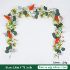 Easter Artificial Vine Wreath – Colorful Eggs & Butterfly Décor Easter Vine Wreath Richie's Color Eggs Vine