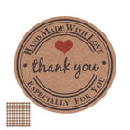 100pcs Round Kraft Paper Gift Tags with String | Brown Hang Labels Kraft Paper Tags Richie's