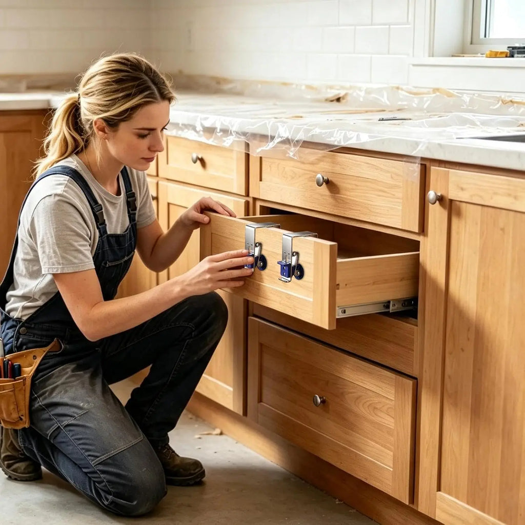 Drawer Fixing Clamp Cabinet Push Latch Installation Jig Tool Cabinet Installation Jig Richie's