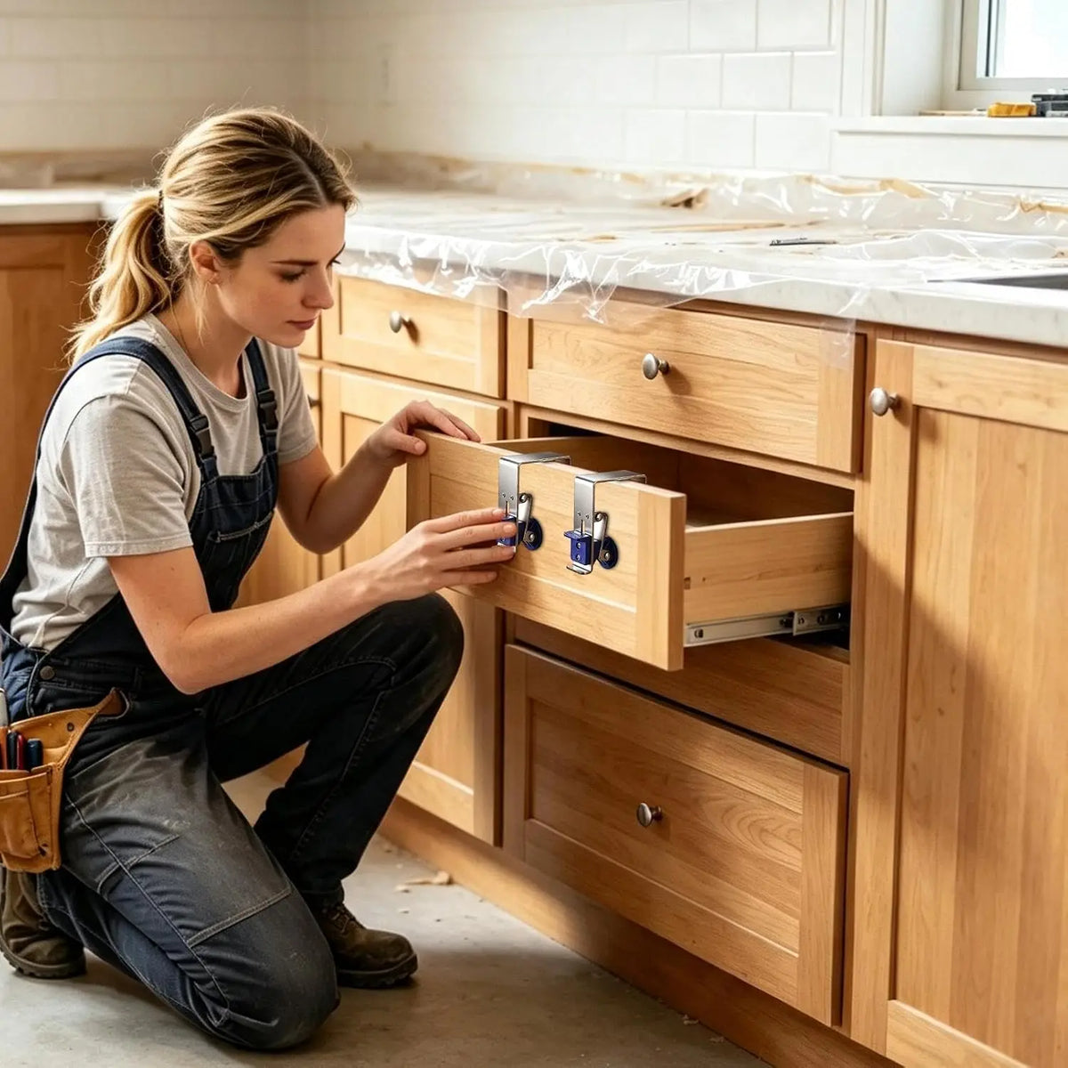 Drawer Fixing Clamp Cabinet Push Latch Installation Jig Tool Cabinet Installation Jig Richie's