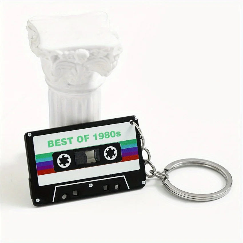 Retro Nostalgic Acrylic Keychain – Fun Gift & Bag Charm Novelty Keychain Richie's