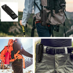 Nylon Flashlight Pouch – LED Torch Carry Case for Outdoors Flashlight Carry Case Richie's