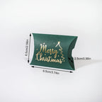 10pcs Golden Foil Christmas Pillow Gift Boxes – Small Wrap Gift Pillow Boxes Richie's