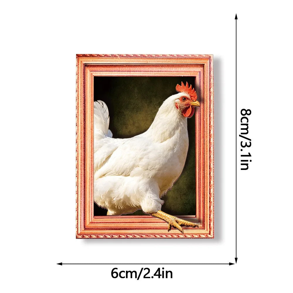 3D Cartoon Animal Magnetic Photo Frame – Cute Fridge Magnet Magnetic Photo Frame Richie's Style10