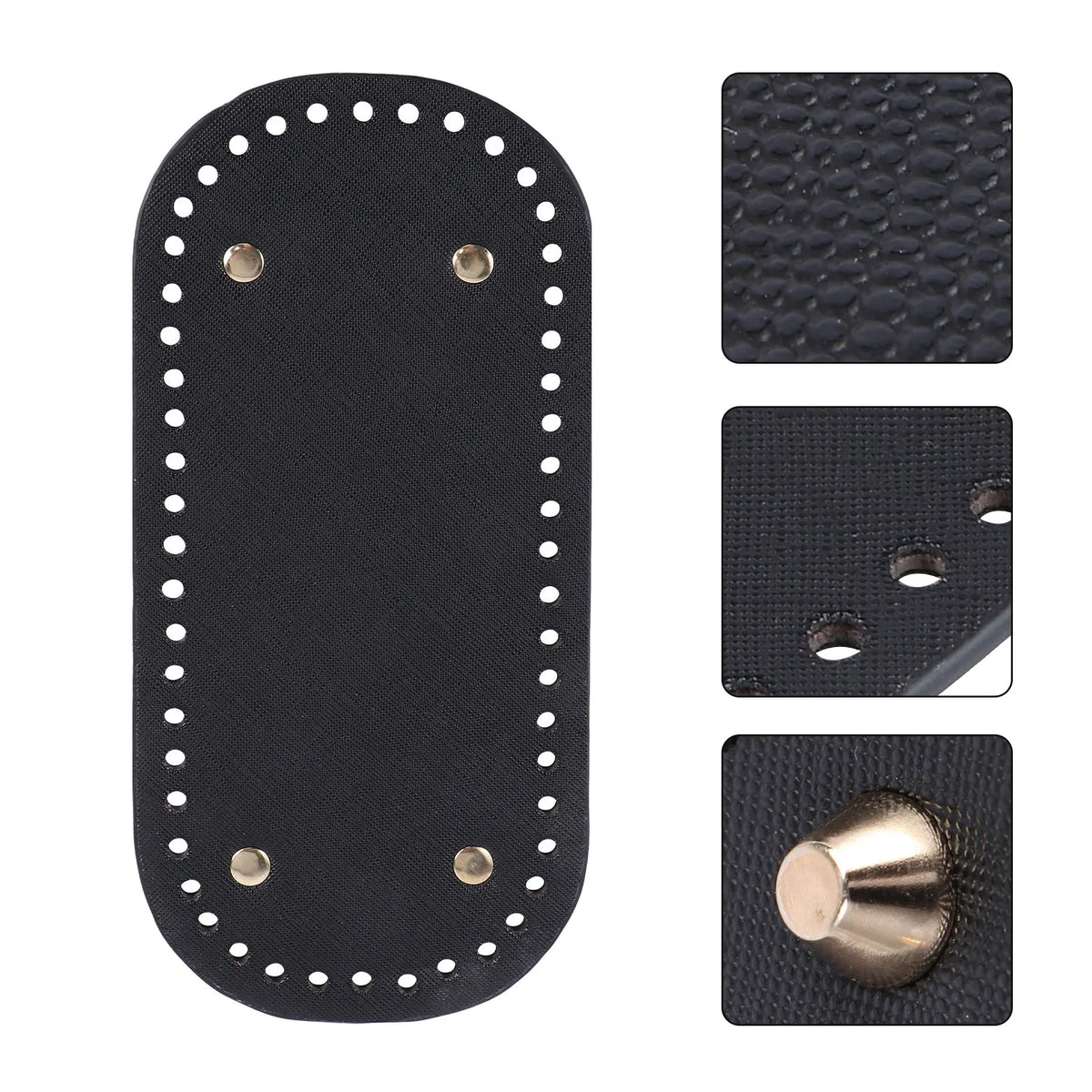 PU Oval Bag Bottom Shaper Pad – DIY Crochet Purse Base Insert Bag Base Shaper Richie's
