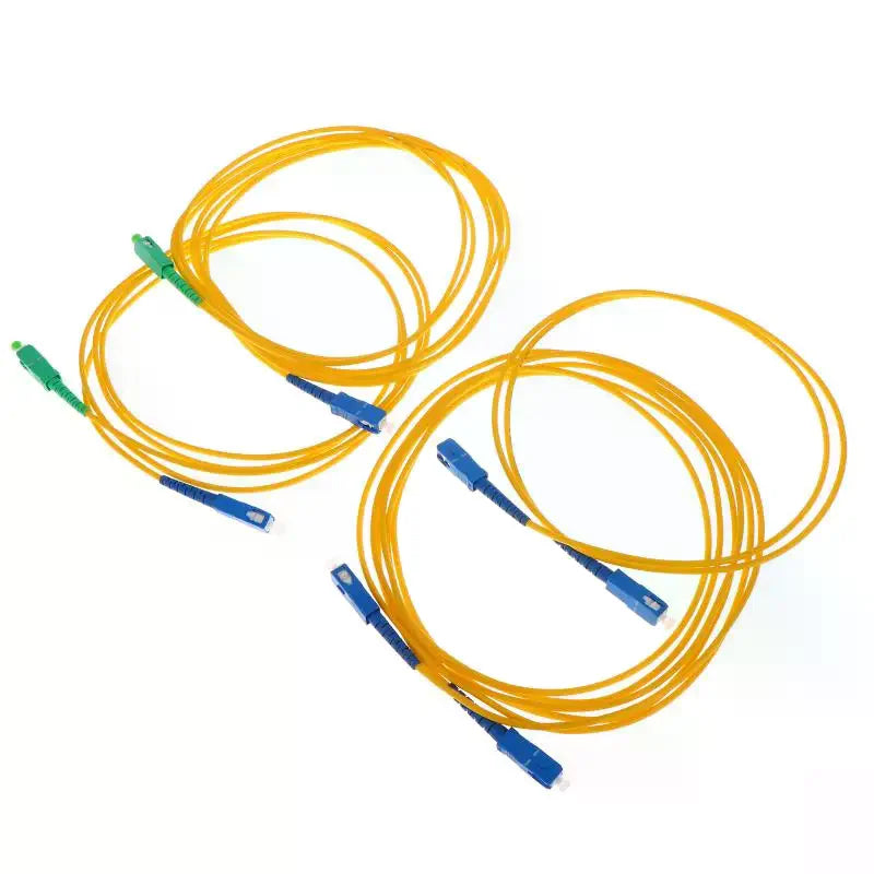 Single Mode Fiber Optic Patch Cord Simplex SM 9/125 UPC FTTH Fiber Optic Patch Cord Richie's