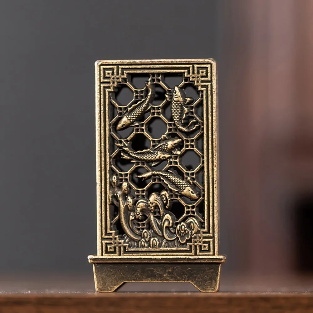 Chinese Style Zinc Alloy Incense Burner – Vertical Holder Incense Burner Richie's 5