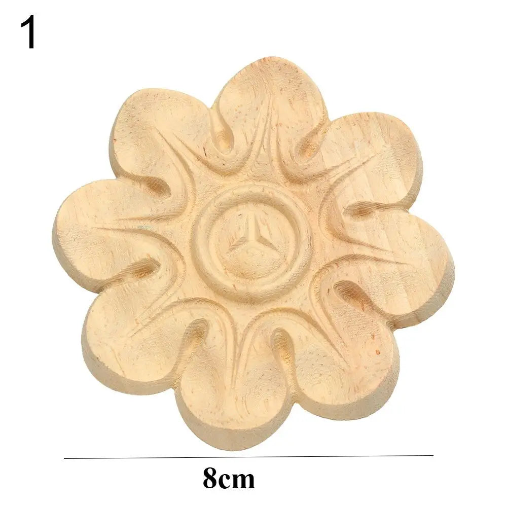 Wood Carved Floral Appliqué – Corner Furniture Frame Decoration Wood Carved Appliqué Richie's 1