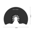 88mm HCS Oscillating Saw Blades 5–15 Pcs | Multitool Kit Oscillating Saw Blades Richie's black Multipurpose Cutting 15pcs a set