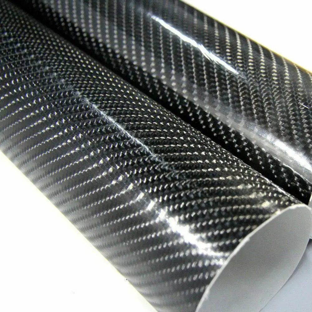 7D Carbon Fiber Gloss Black Vinyl Wrap Film 30×152cm Car Vinyl Wrap Film Richie's Default Title