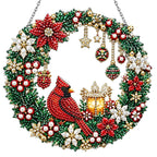 Christmas Diamond Art Suncatcher – Acrylic Pearl Window Hanging Christmas Suncatcher Richie's 4 25cm