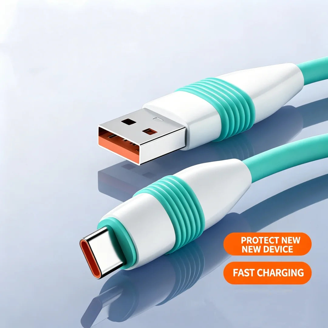 FUCHU USB-A to USB-C Fast Charging Cable 100W | 1M 1.5M USB Charging Cable Richie's