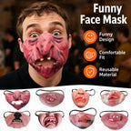 Halloween Latex Half Face Scary Mask – Cosplay Party Prop Halloween Costume Mask Richie's