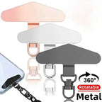 360° Rotatable Stainless Steel Phone Lanyard Clip Connector Phone Lanyard Clip Richie's