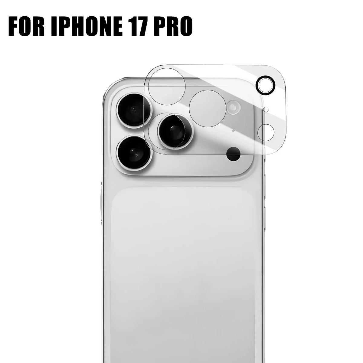 Tempered Glass Camera Lens Protector – iPhone 17 & 18 Pro Max Camera Lens Protector Richie's For iPhone 17 Pro 1PCS