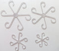 Plant Stem Support Clips & Flower Gathering Frame | Garden Plant Support Clips Richie's four sizes Clear