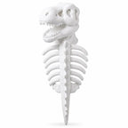 Dinosaur Skeleton Pet Costume – Halloween Cat & Dog Outfit Pet Halloween Costume Richie's White L