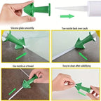 3-Piece Caulking Nozzle & Scraper Tool Kit | 6.5R 10R 13R Caulking Tool Kit Richie's
