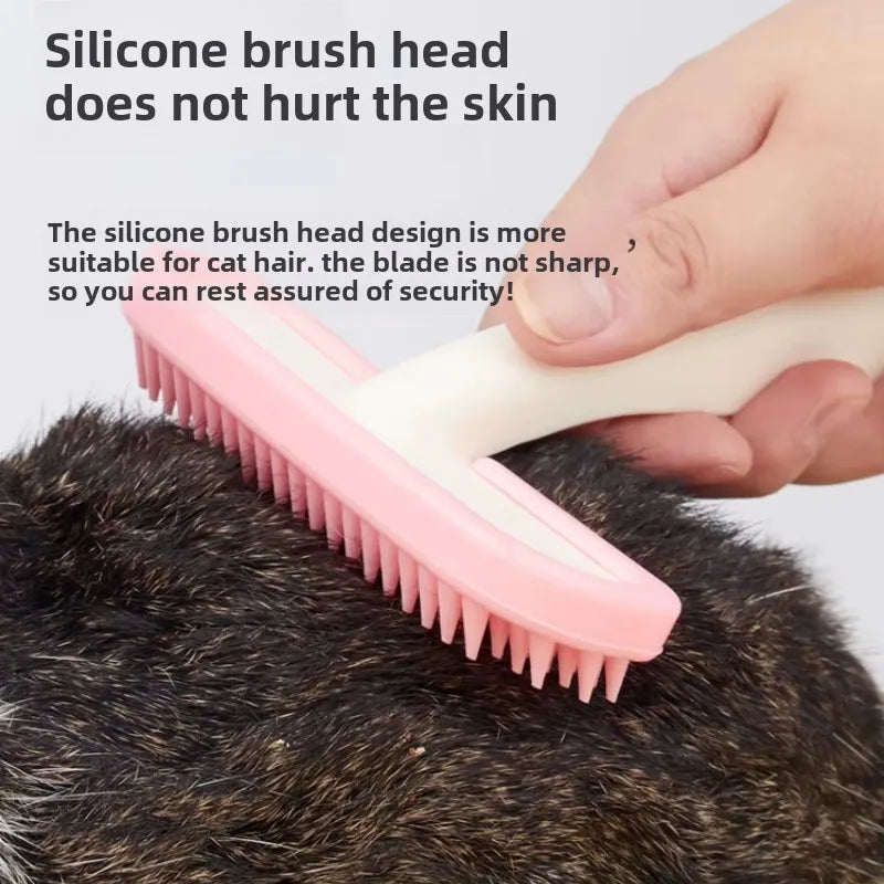 Silicone Pet Comb for Cats, Rabbits & Guinea Pigs S/L Pet Grooming Comb Richie's