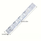 5-Slot Acrylic Nail Art Brush Holder & Gel Pen Organizer Nail Brush Organizer Richie's 1pc - Transparent