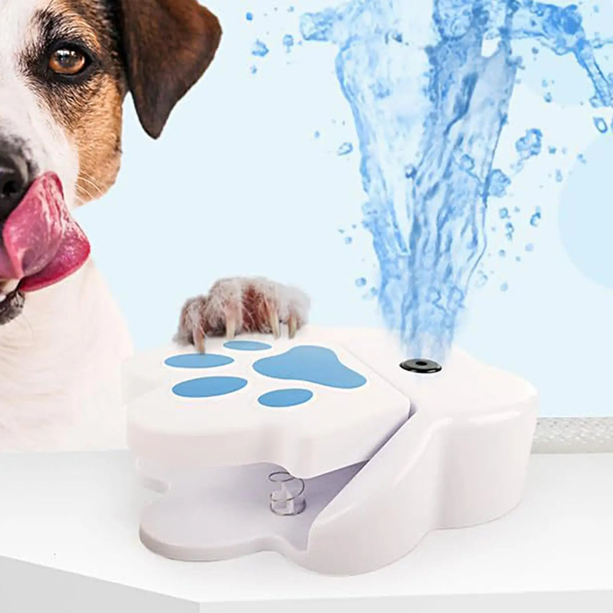 Interactive Step-On Dog Water Fountain – Outdoor Garden Pet Toy Pet Water Fountain Richie's