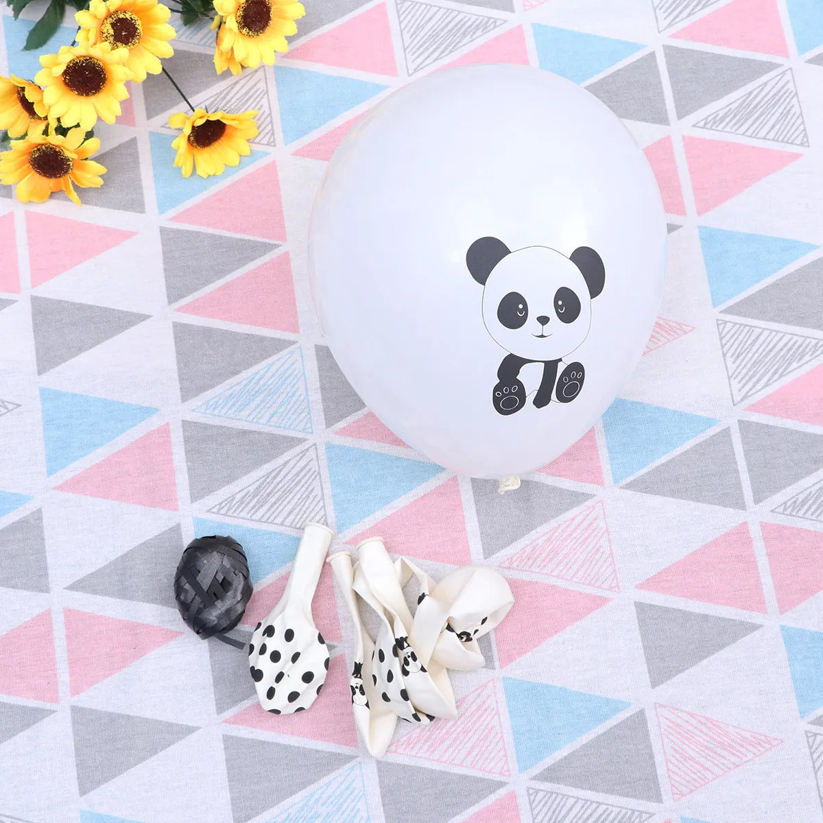 11Pcs Panda Latex Balloons 12" Printed Party Decorations Party Balloons Richie's