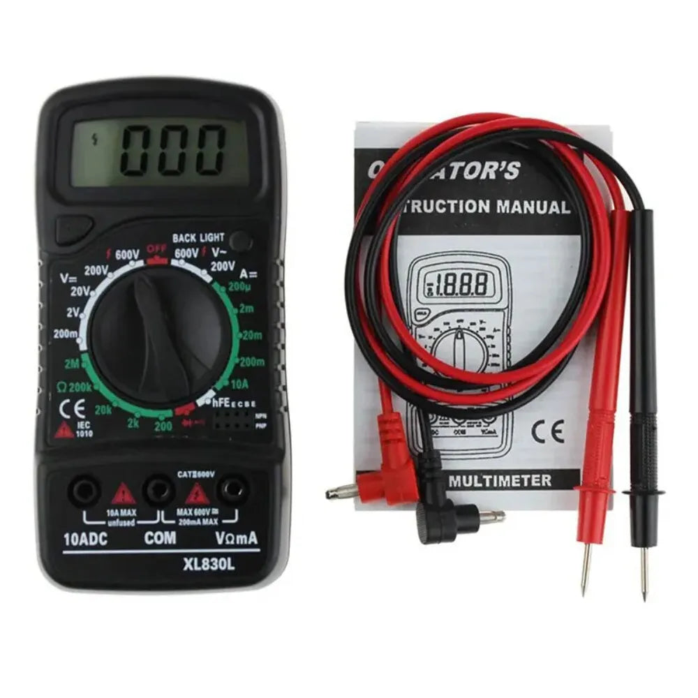 XL830L Digital Multimeter – Automotive Electrical DMM Tester Digital Multimeter Richie's