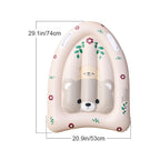 Kids Inflatable Floating Surfboard Pool Lounger | VAKIND Kids Pool Float Richie's bear 74x53cm