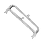 15cm Silver Embossed Metal Purse Frame – DIY Kiss Lock Clasp Purse Frame Clasp Richie's