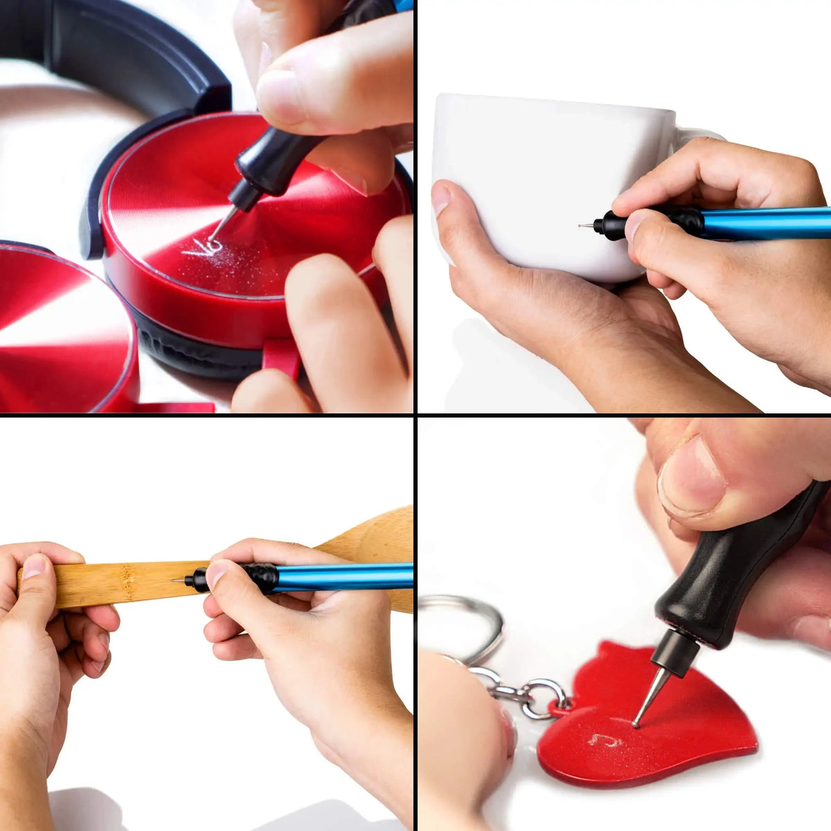 Cordless Electric Micro Engraver Pen – Metal Glass Wood DIY Engraving Tool Richie's