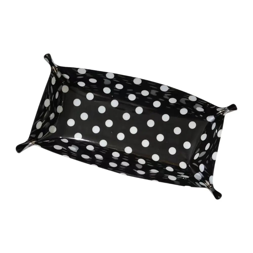 Polka Dot Storage Tray Desk Organizer Stationery Holder Desk Storage Tray Richie's