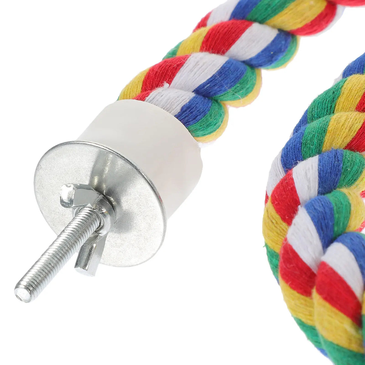 Parrot Cotton Rope Perch – Climbing & Chewing Bird Toy Bird Rope Perch Richie's