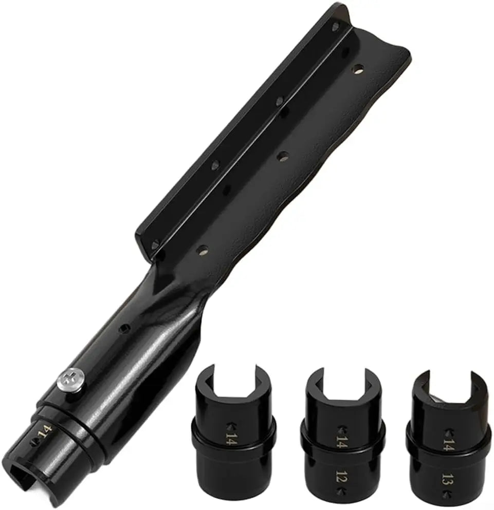 High Carbon Steel Ceiling Wrench Set – Drywall Grid 14mm Ceiling Wrench Set Richie's black