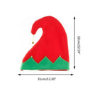 Kids Christmas Elf Hat with Bell – Plush Santa Cap for Boys & Girls Christmas Costume Hat Richie's
