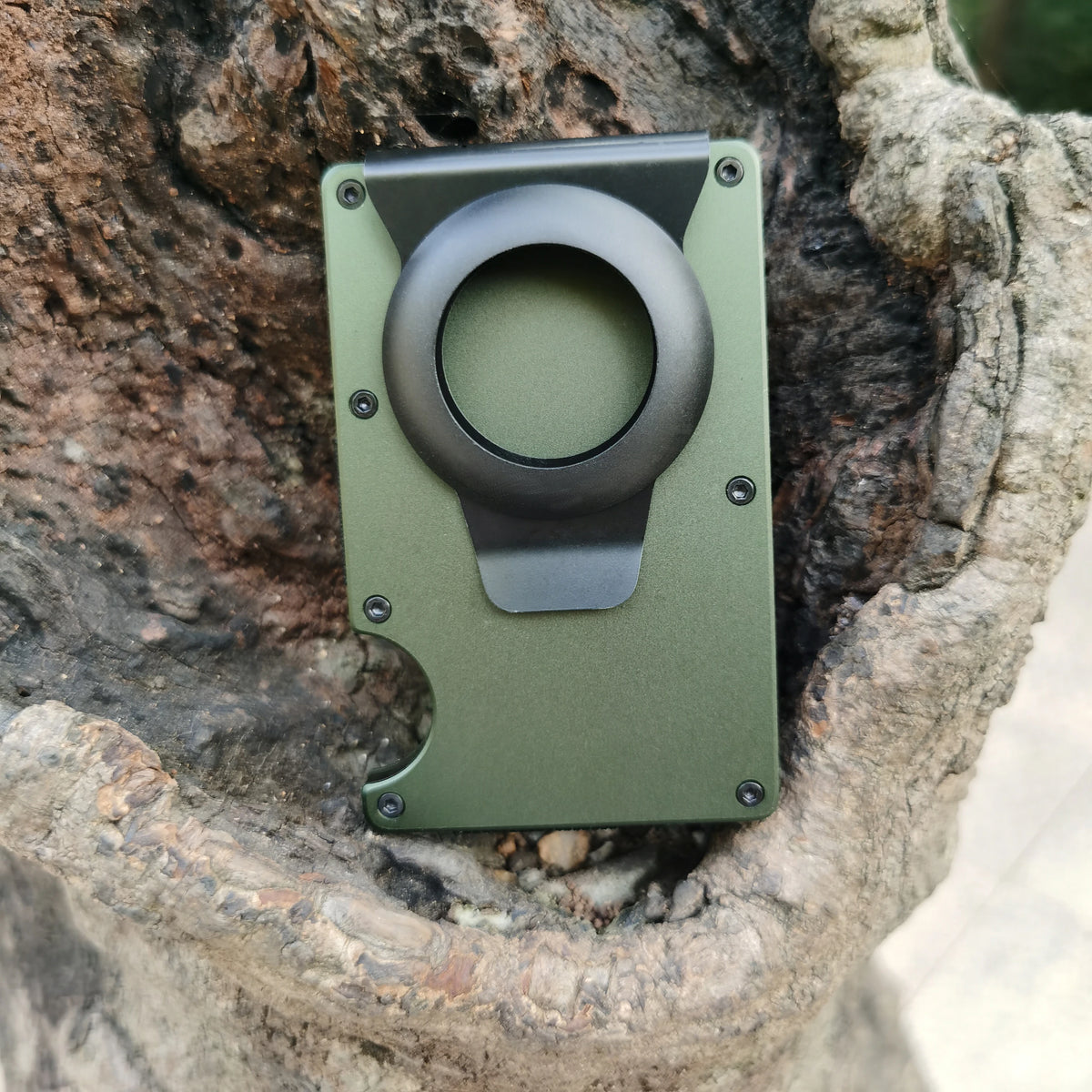 Zeeker Men's Metal Wallet | AirTag Bracket & RFID Blocking