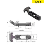 Flexible T-Handle Rubber Draw Latch – Cooler, Boat & Tool Box Rubber Draw Latch Richie's A78-5