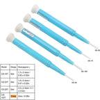 Ceramic Antistatic Slotted Screwdriver Set – 0.4mm Flat Tip Precision Screwdriver Set Richie's