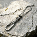 Woven Cord Water Bottle Hanger Clip for Hiking & Camping Bottle Hanger Clip Richie's Gun black