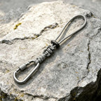 Woven Cord Water Bottle Hanger Clip for Hiking & Camping Bottle Hanger Clip Richie's Gun black
