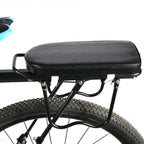 Bike Rear Seat Cushion with Backrest & Foot Pedals Bike Rear Seat Richie's